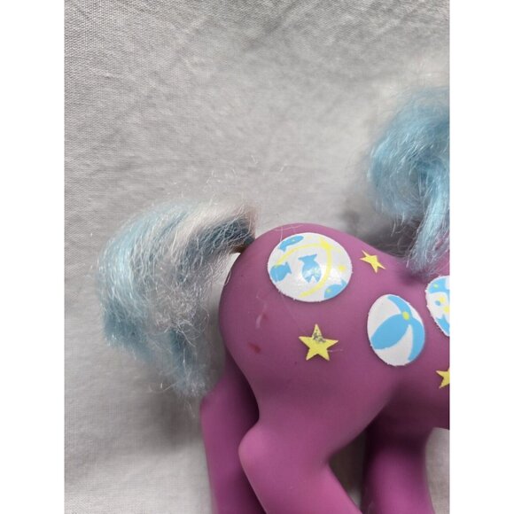 My Little Pony vintage Generation 1 Beach Ball Unicorn- TLC, hair Cut - Picture 5 of 8